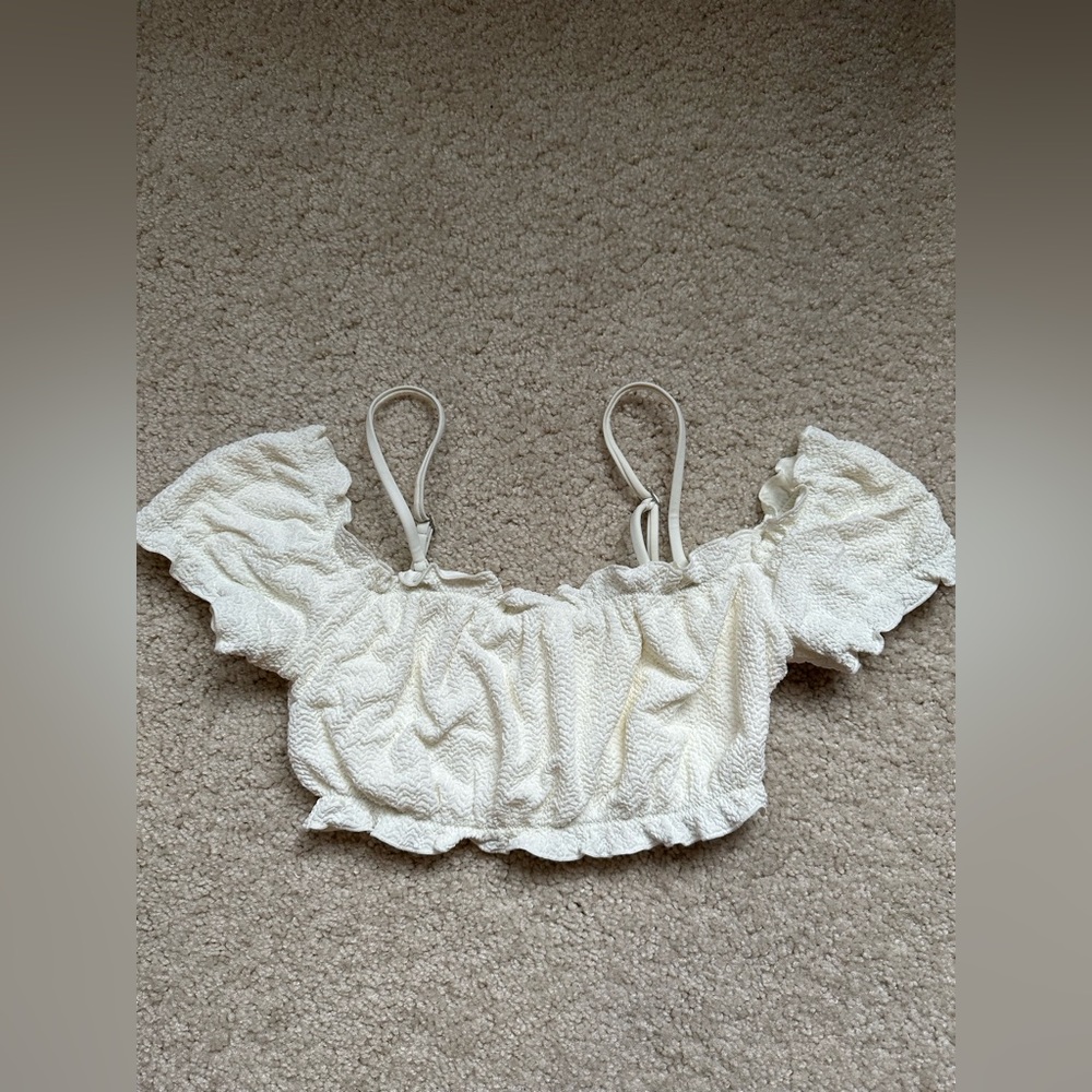Abercrombie Off the Shoulder Bikini Top Swim Top